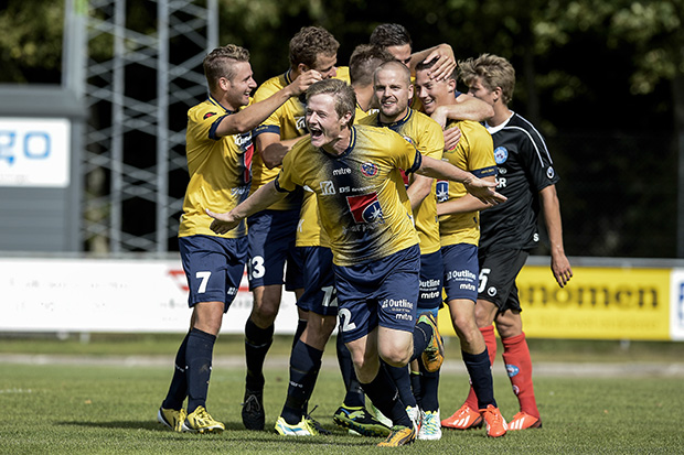 Hobro bankede superliga nedrykkerne fra Silkeborg med 5-0 på Hobro Stadion. © Foto: Henrik Bo